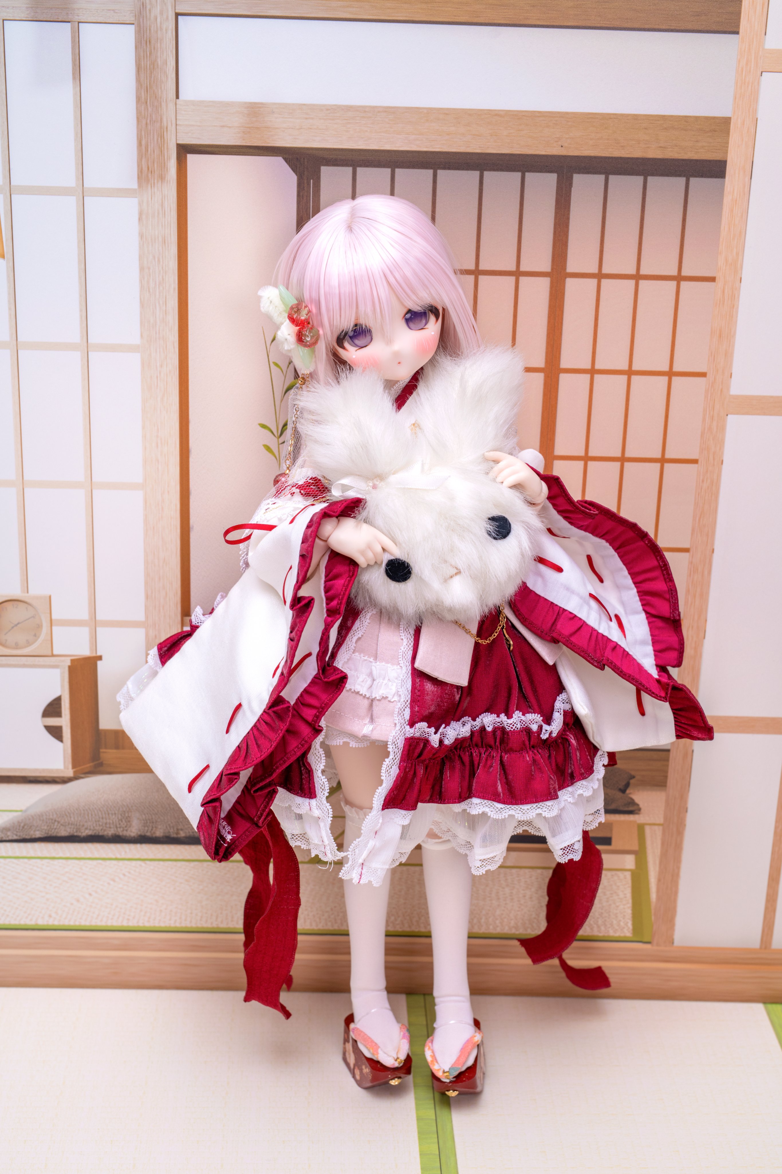 木茶動物園 1/4 MDD 冬の魔女 ドール 服 ディーラー