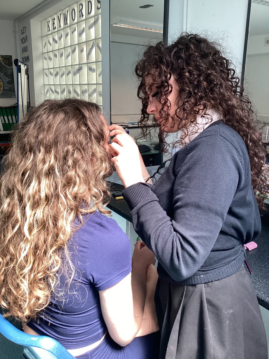 #education #BTEC #success Hair and Beauty final Practical assessments. Well done to Ms Owusu for a successful year with our Year 11 cohort.