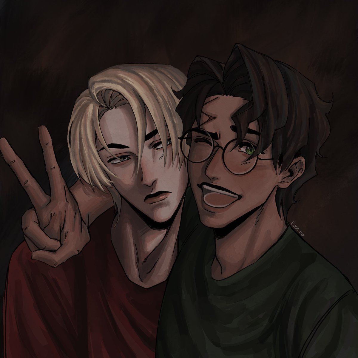 obessed_01's tweet image. “Potter, what are you doing?”
“Taking a photo, genius.”
#fanart #DracoMalfoy #harrypotter #drarry