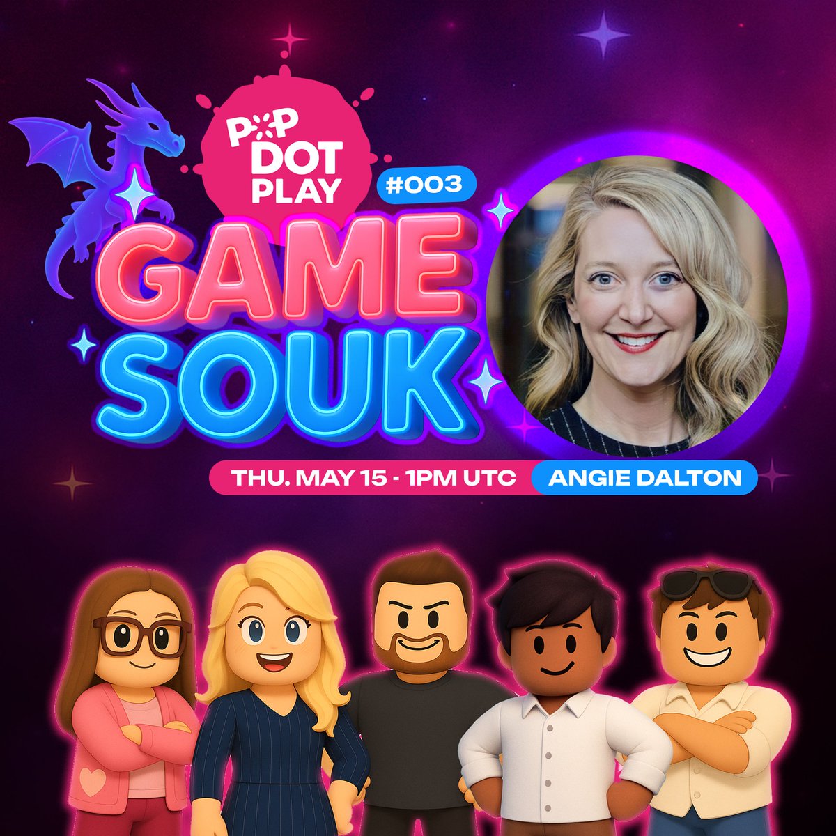 Our team is back! 🥳

Join every THURSDAY for the weekly Game Souk!

9am ET/1pm UTC/2pm CET!