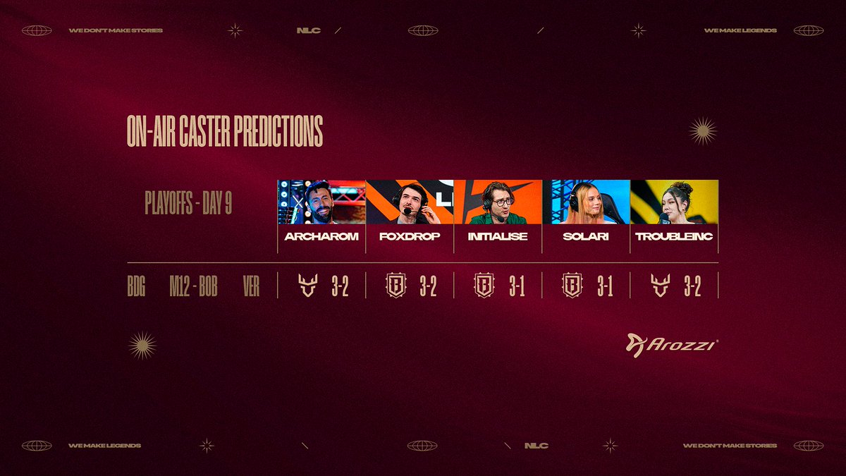 📢PREDICTIONS

Predictions are in from our talent team, and they’re pretty evenly split - with a slight lean towards the <a href="/_BulldogEsports/">Bulldog Esports</a> side!