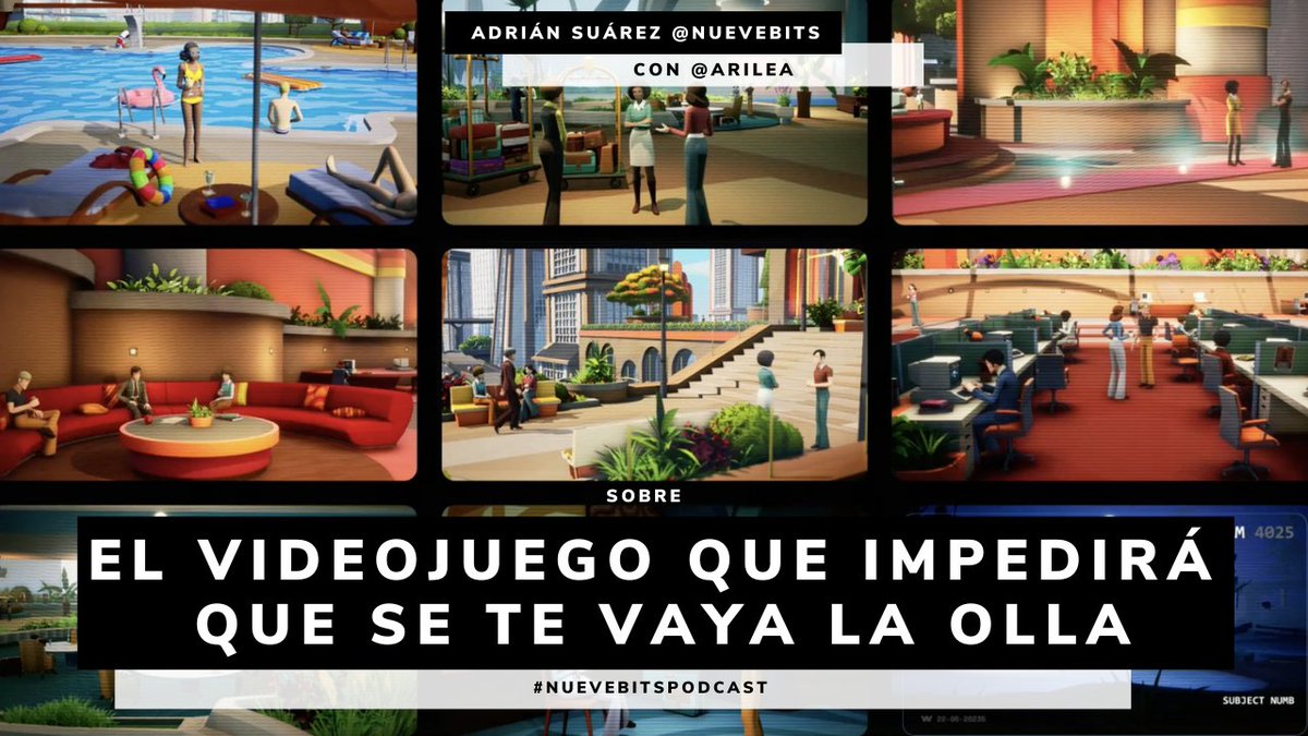 Adrián Suárez (@nuevebits) on Twitter photo #NuevebitsPodcast | El videojuego para evitar que se te vaya la olla se llama American Arcadia
con <a href="/arilea/">Tatiana - American Arcadia on consoles Now!</a>
Escúchalo en:
Spotify: open.spotify.com/episode/1B0MO5…
Ivoox: ivoox.com/videojuego-imp…
YouTube: youtu.be/UA2cJIZmZs4 #NuevebitsPodcast | El videojuego para evitar que se te vaya la olla se llama American Arcadia
con <a href="/arilea/">Tatiana - American Arcadia on consoles Now!</a>
Escúchalo en:
Spotify: open.spotify.com/episode/1B0MO5…
Ivoox: ivoox.com/videojuego-imp…
YouTube: youtu.be/UA2cJIZmZs4