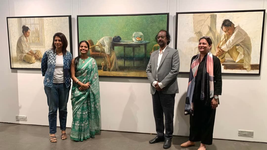nilishajp's tweet photo. My first solo exhibition ‘Pluralities’ done last year with overwhelming love , blessings ,appreciation and some precious memories !
A huge thank you to everyone who showed up- online and offline . Your encouragement keeps me motivated to keep working.🙏
#art #artist
#fineart https://t.co/6PHP4bewXa