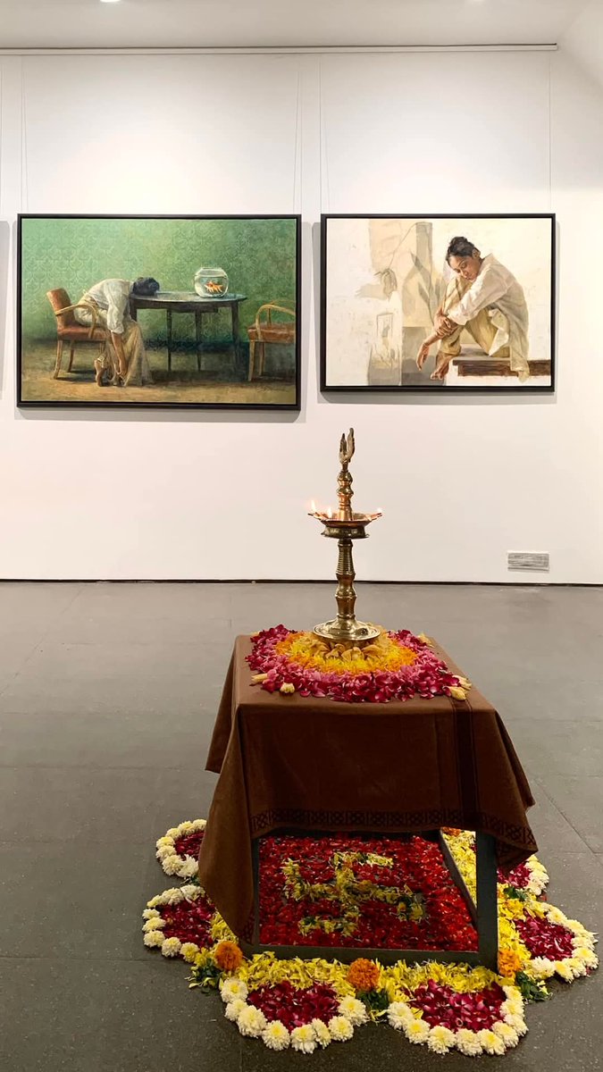 nilishajp's tweet photo. My first solo exhibition ‘Pluralities’ done last year with overwhelming love , blessings ,appreciation and some precious memories !
A huge thank you to everyone who showed up- online and offline . Your encouragement keeps me motivated to keep working.🙏
#art #artist
#fineart https://t.co/6PHP4bewXa
