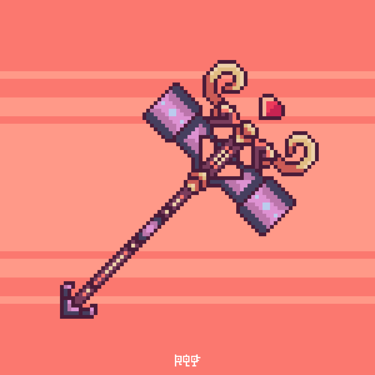 "Magic Hammorns"
•
#pixel #pixelart #pixelartist #ドット絵 #hammer