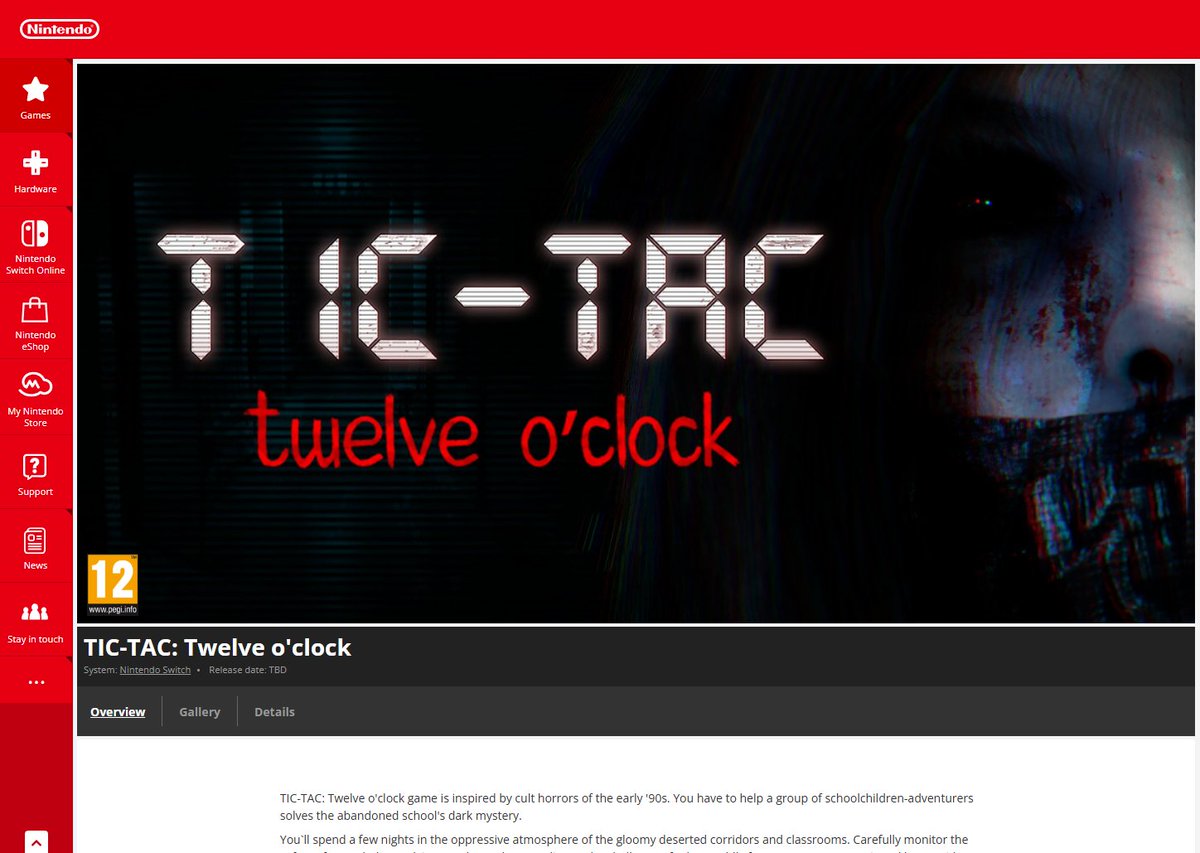 Over 2,000 players have downloaded the TIC-TAC: Twelve o'clock #DEMO on #Switch!

Don't have Switch?
👉 Play Demo and Wishlist TIC-TAC: Twelve o'clock on Steam 👇
store.steampowered.com/app/1490020?ut…

#WishlistWednesday #HorrorGame #IndieHorror #IndieDev #GameDev #indiegames #ホラーゲーム
