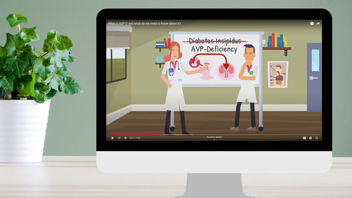 ABCD Diabetes (@abcdiab) on Twitter photo Cranial diabetes insipidus is now known as arginine vasopressin deficiency. The clinical education department at the <a href="/Leic_hospital/">Leicester's Hospitals</a> has produced two educational videos (long and mobile-friendly) on AVP-Deficiency (or AVP-D).
Please share π£ ow.ly/lYmJ50VKock Cranial diabetes insipidus is now known as arginine vasopressin deficiency. The clinical education department at the <a href="/Leic_hospital/">Leicester's Hospitals</a> has produced two educational videos (long and mobile-friendly) on AVP-Deficiency (or AVP-D).
Please share π£ ow.ly/lYmJ50VKock
