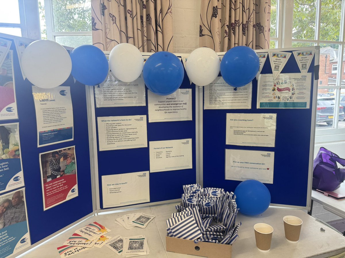 ChezzaGow's tweet photo. A fabulous afternoon networking at our @rdash_nhs Staff Network Day raising awareness to our colleagues who are also carers and promoting the Staff Carer Network #readyforchange https://t.co/nZzhzDZACm