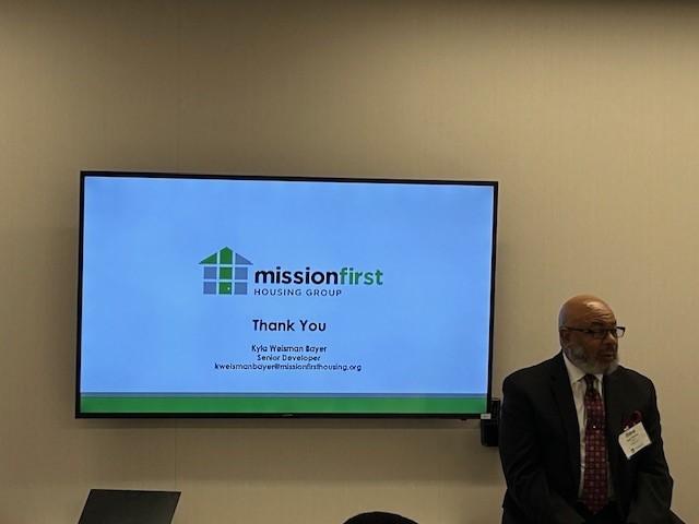 Mission First Housing Group (@missionfirsthg) on Twitter photo Last week, <a href="/ULIPhiladelphia/">ULI Philadelphia</a>, in partnership with <a href="/PHLPlanDevelop/">PHL's Department of Planning & Development</a> and <a href="/DHCDphila/">DHCDphila</a> convened a workshop on affordable housing preservation and sustainability.
Mission First was honored to be invited to present Mid City apartments in Philadelphia PA. Last week, <a href="/ULIPhiladelphia/">ULI Philadelphia</a>, in partnership with <a href="/PHLPlanDevelop/">PHL's Department of Planning & Development</a> and <a href="/DHCDphila/">DHCDphila</a> convened a workshop on affordable housing preservation and sustainability.
Mission First was honored to be invited to present Mid City apartments in Philadelphia PA.