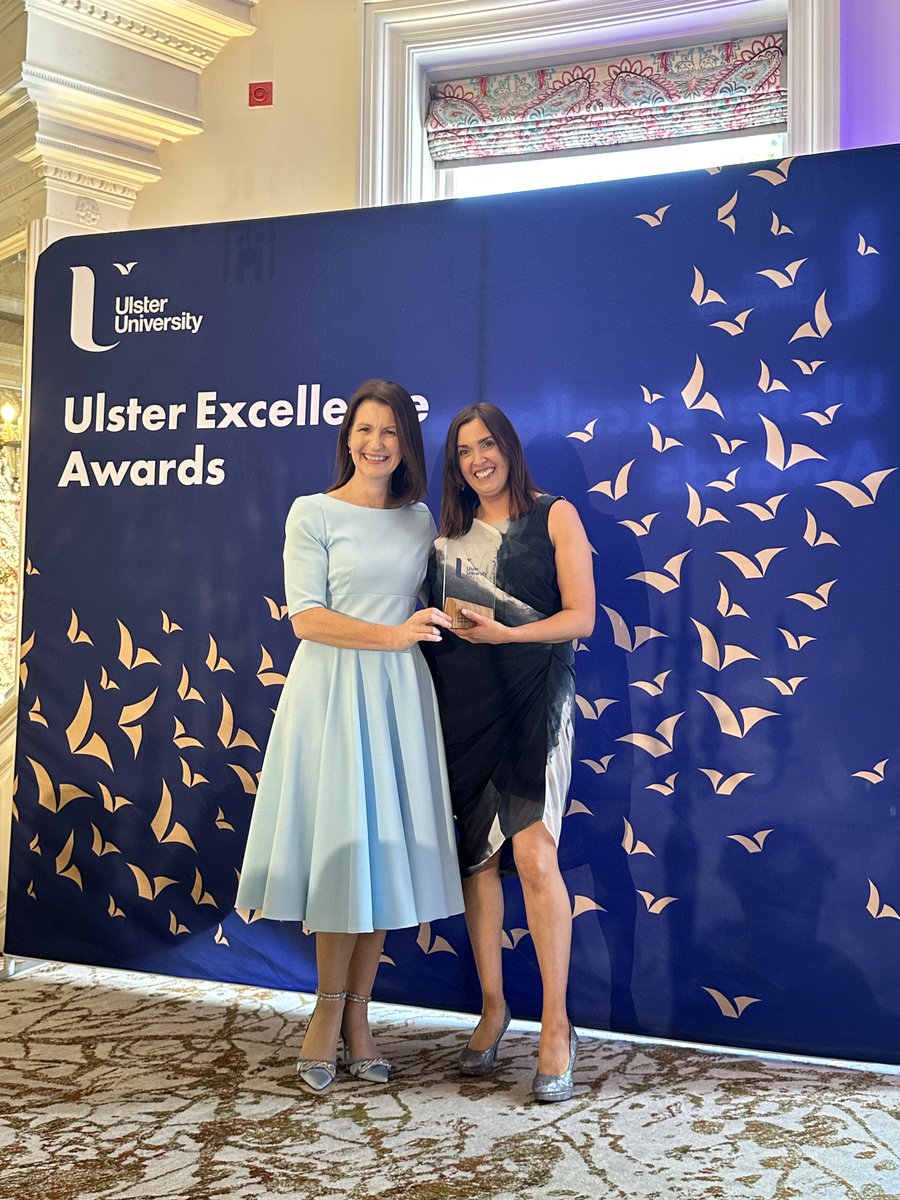 Next is the Excellence in PhD Research Supervision Award.

Congratulations to Dr Lynsey Hollywood – Department of Hospitality, Tourism &amp; Events Management. 👏

#ProudOfUU