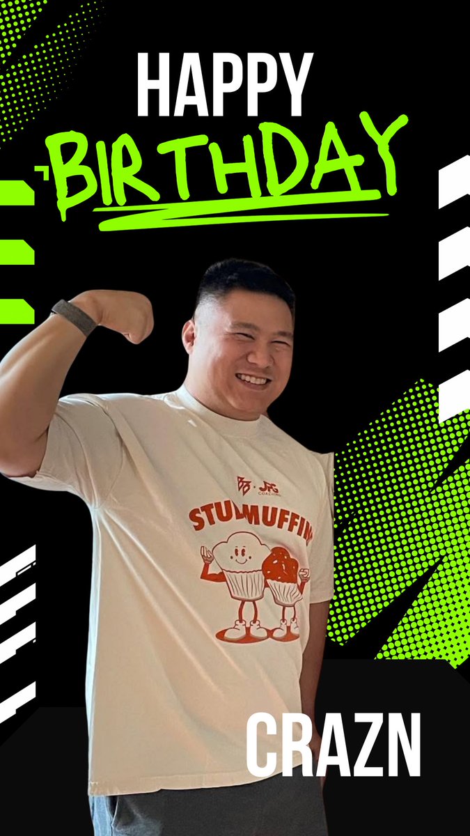 ZJAUniversity's tweet image. Happy birthday to our favorite lifter @lolcrazn 💪 Hope you have a great day!