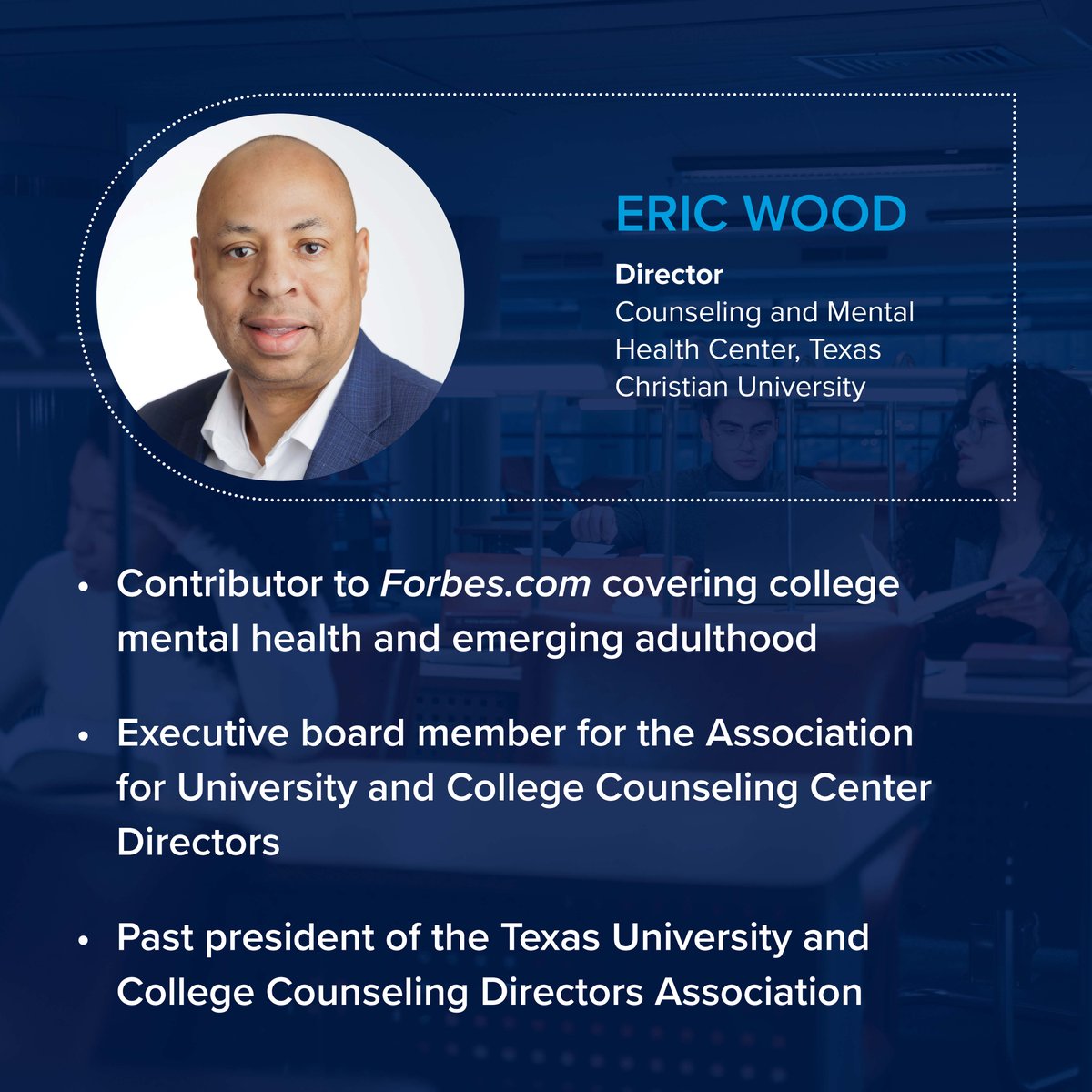 Join this discussion with these expert panelists about how the past academic year impacted our students and how we might anticipate and address future mental health concerns on our campuses amid an unpredictable political climate. ow.ly/5Jlj50VS4r2