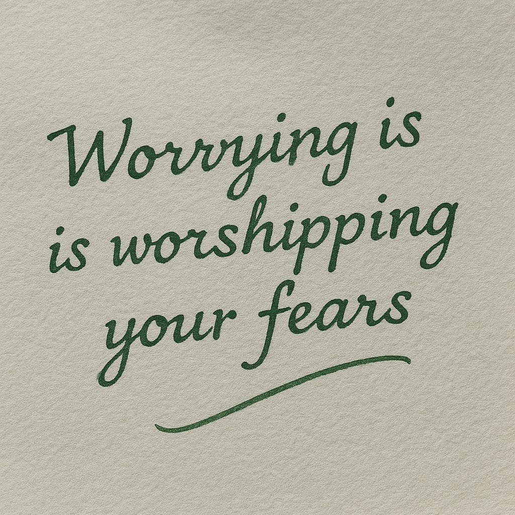 Don’t worry