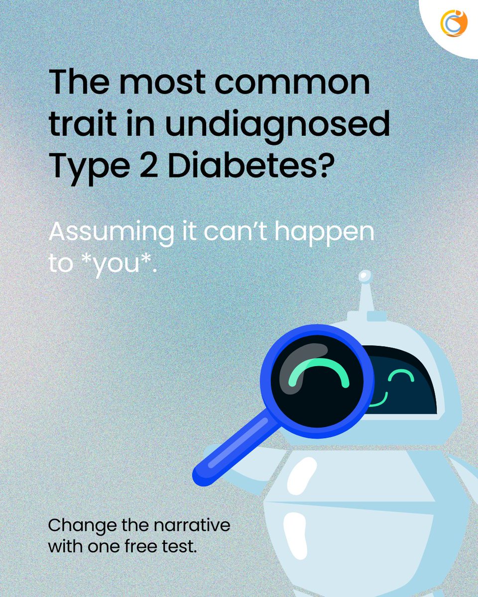 The biggest risk? Thinking you’re not at risk.

Take the free test today: humlife360.com/diabetes-risk-…

#diabetes #diabetesprevention #diabetesawareness #diabetesrisk #diabetestype2 #type2 #diabetic #diabeticlife #diabetescommunity #freeassessment