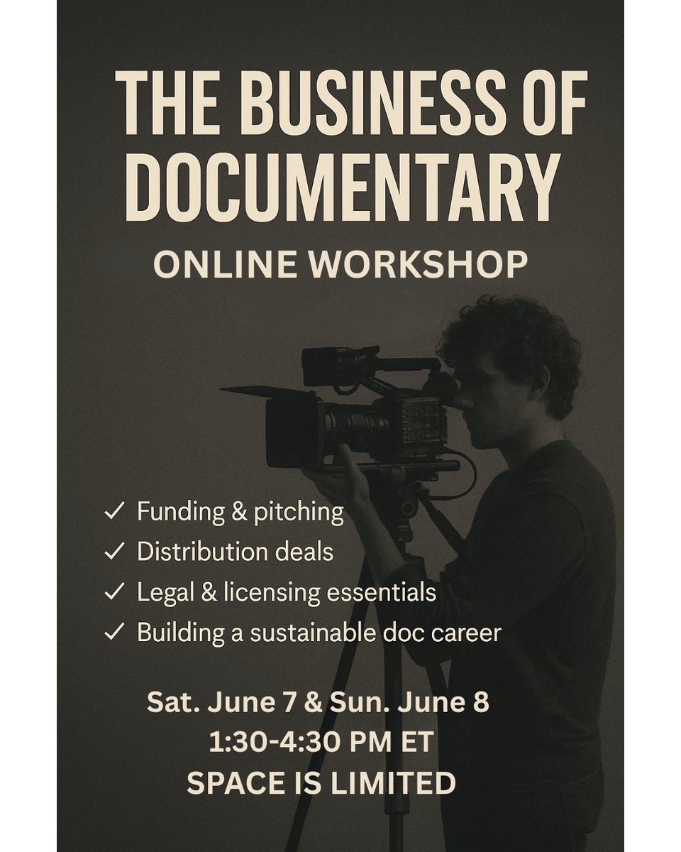 DocsCenter's tweet image. Space is limited, sign up now. mainemedia.edu/workshops/item… #documentary #Filmmaking #film #journalism