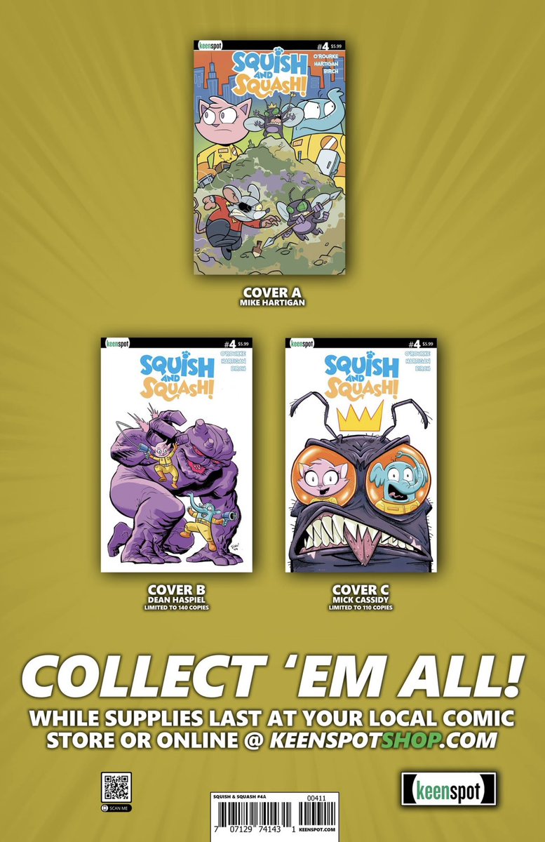 In Stores Now: SQUISH &amp; SQUASH #4! #NCBD