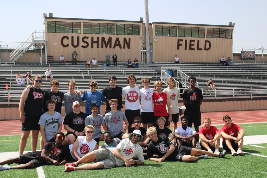 A great day honoring our 24 seniors at the Zimney Last Chance Meet on Monday. This has always been a special group. They will be missed!