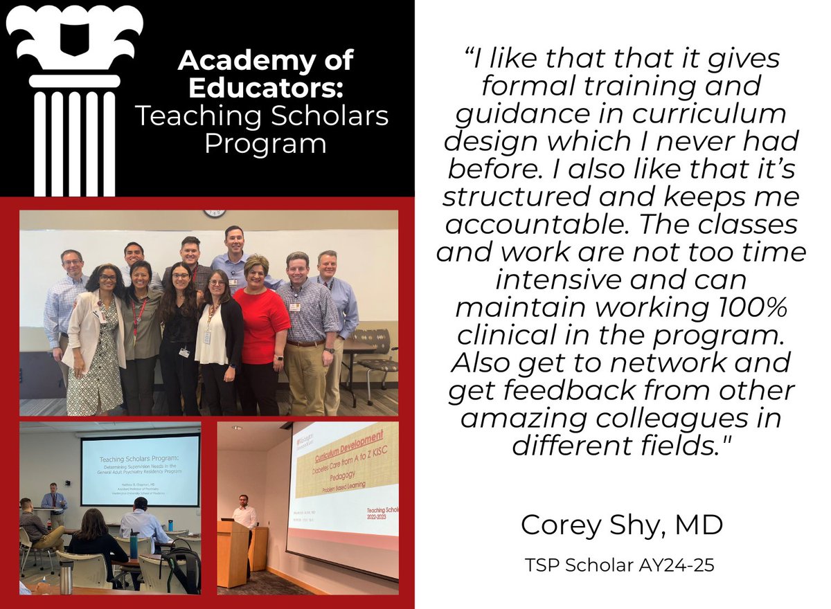 WashU Academy of Educators (@washuacaded) on Twitter photo Deadline Approaching: <a href="/WashUAcadEd/">WashU Academy of Educators</a> is accepting applications for the Teaching Scholars Program until 5/30/25 at 11:59p. Learn more & apply here: academyofeducators.wustl.edu/programs/teach… Deadline Approaching: <a href="/WashUAcadEd/">WashU Academy of Educators</a> is accepting applications for the Teaching Scholars Program until 5/30/25 at 11:59p. Learn more & apply here: academyofeducators.wustl.edu/programs/teach…
