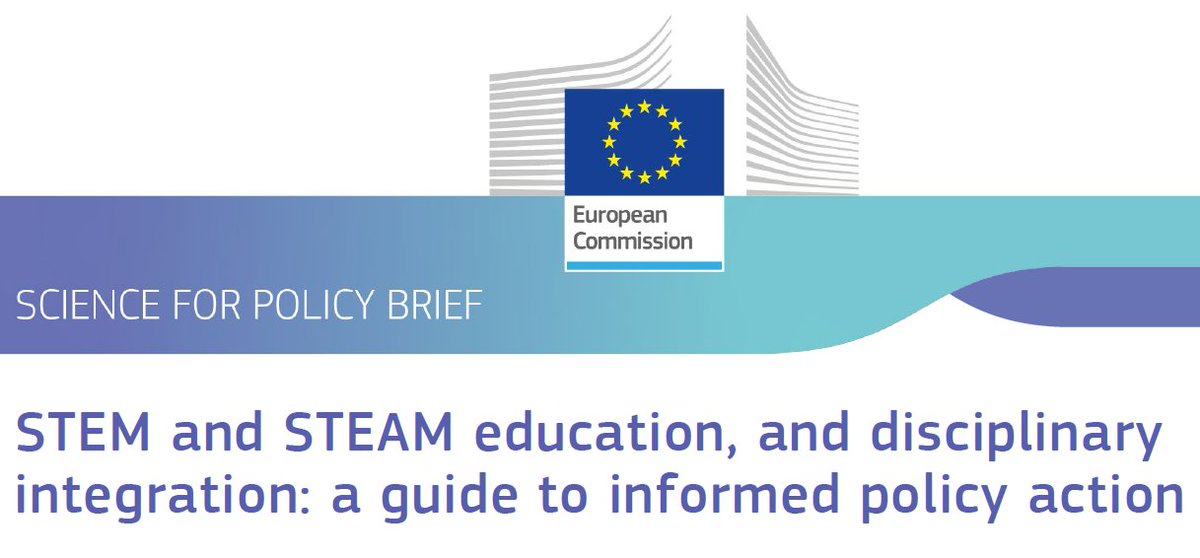 Proud to contribute on behalf of <a href="/Ecsite/">Ecsite</a> to new <a href="/EU_ScienceHub/">EU_ScienceHub</a> guide on STEM/STEAM by <a href="/ortolani/">Giovanna Mazzeo Ortolani</a> 
Key points👇
⚖️ Don’t ignore inequalities
💶 Invest (teacher pay)
🧩 No 1-size-fits-all
👥 Communities matter
🌍 Societal value huge
🔍 More research needed

🔗shorturl.at/lmiY8
