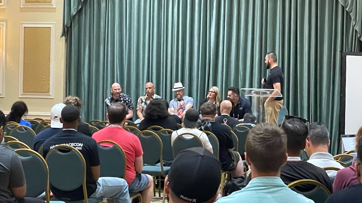 Starting off the day at #HackSpaceCon2025 with an awesome keynote panel!