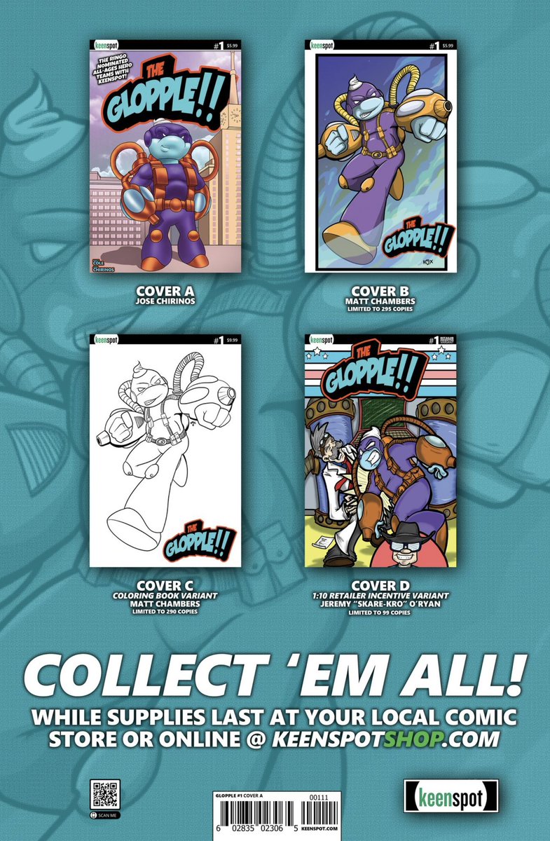 In Stores Now: THE GLOPPLE #1! #NCBD