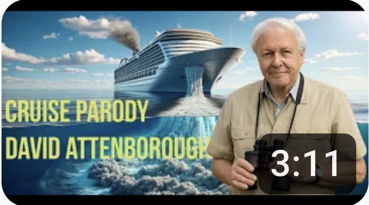 dlansky's tweet photo. If David Attenborough Narrated Cruise Life: A Mockumentary
#cruise #cruiseship #cruisers @DisneyCruise @CarnivalCruise @CruiseNorwegian @MSCCruisesUSA 

https://t.co/qnDEXwagD1 https://t.co/PiKTRrY2Ql