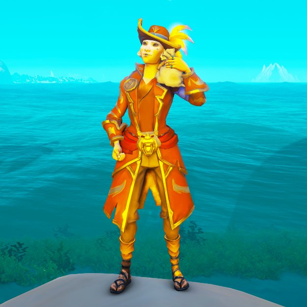Regal and gold

Theme: Regal  
#StyleOfThieves <a href="/SeaOfThieves/">Sea of Thieves</a>