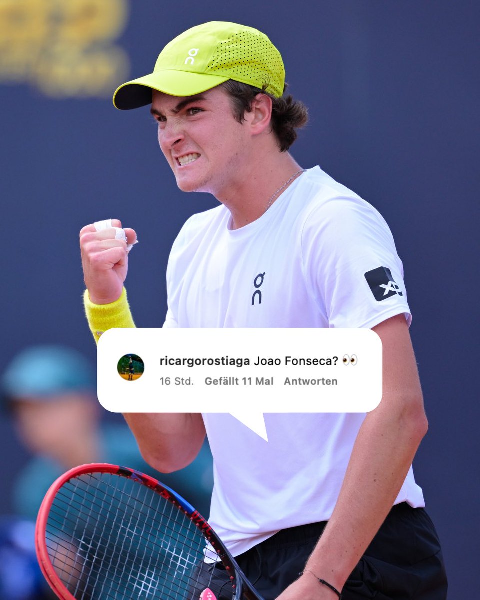 The next gen is ready. One of our wildcards goes to João Fonseca!

#tennis #atptour #atp #stuttgart #joaofonseca #nextgen