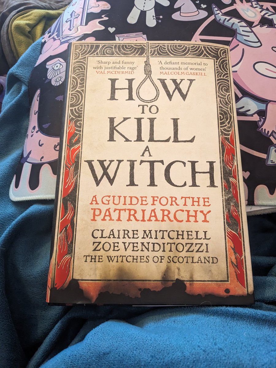 Podcast research well underway 💪 Loving it so far <a href="/witchesofscotl1/">@witchesofscotland</a> Proud to be a #quarrelsomedame 🖤
