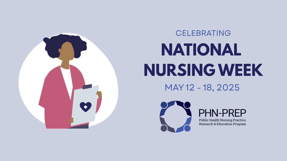 Happy #NationalNursingWeek! 💙 This week, we honour the vital role nurses play in driving innovation and delivering patient-centred care. Your dedication shapes health care in Canada and beyond. #Nurses2025 #NursingWeek2025 #ThankYouNurses
