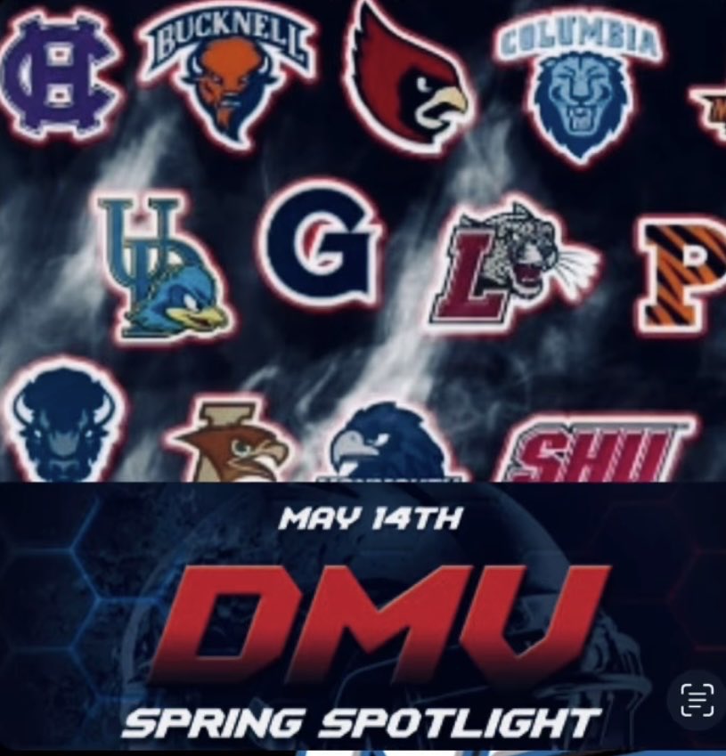 Gavin Nyamalor (@gavinnyamalor) on Twitter photo I will be attending the DMV Spring spotlight QBfactory camp tomorrow in oakdale as a linebacker
<a href="/QB_Factory/">Quarterback Factory</a> <a href="/Bucknell_FB/">Bucknell Football</a> <a href="/MUHawksFB/">Monmouth Football</a> <a href="/HoyasFBRecruit/">HoyasFBRecruiting</a> <a href="/PrepRedzoneMD/">Prep Redzone Maryland</a> I will be attending the DMV Spring spotlight QBfactory camp tomorrow in oakdale as a linebacker
<a href="/QB_Factory/">Quarterback Factory</a> <a href="/Bucknell_FB/">Bucknell Football</a> <a href="/MUHawksFB/">Monmouth Football</a> <a href="/HoyasFBRecruit/">HoyasFBRecruiting</a> <a href="/PrepRedzoneMD/">Prep Redzone Maryland</a>