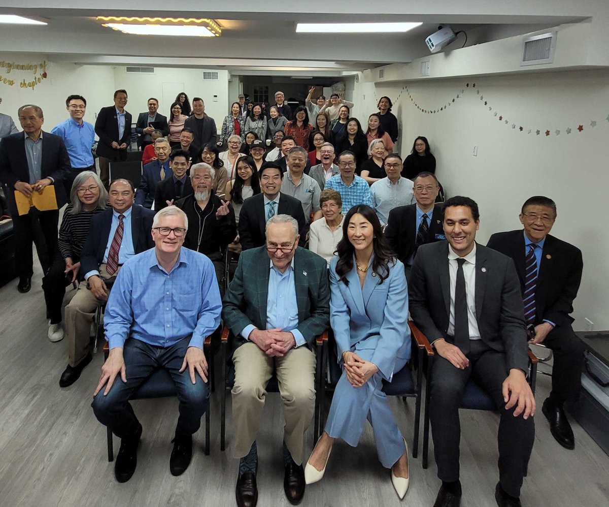 Assemblymember Grace Lee 李榮恩 (@amgracelee) on Twitter photo Honored to co-host a roundtable with <a href="/SenSchumer/">Chuck Schumer</a> in Chinatown alongside <a href="/RepDanGoldman/">Rep. Dan Goldman</a> , <a href="/BrianKavanaghNY/">NYS Senator Brian Kavanagh 卡范納</a> , and <a href="/nycdistrict1/">Councilmember Christopher Marte</a> to speak with the community about Medicaid cuts, tariffs, and the detrimental impact of recent Trump and Republican policies on Asian Americans. Honored to co-host a roundtable with <a href="/SenSchumer/">Chuck Schumer</a> in Chinatown alongside <a href="/RepDanGoldman/">Rep. Dan Goldman</a> , <a href="/BrianKavanaghNY/">NYS Senator Brian Kavanagh 卡范納</a> , and <a href="/nycdistrict1/">Councilmember Christopher Marte</a> to speak with the community about Medicaid cuts, tariffs, and the detrimental impact of recent Trump and Republican policies on Asian Americans.