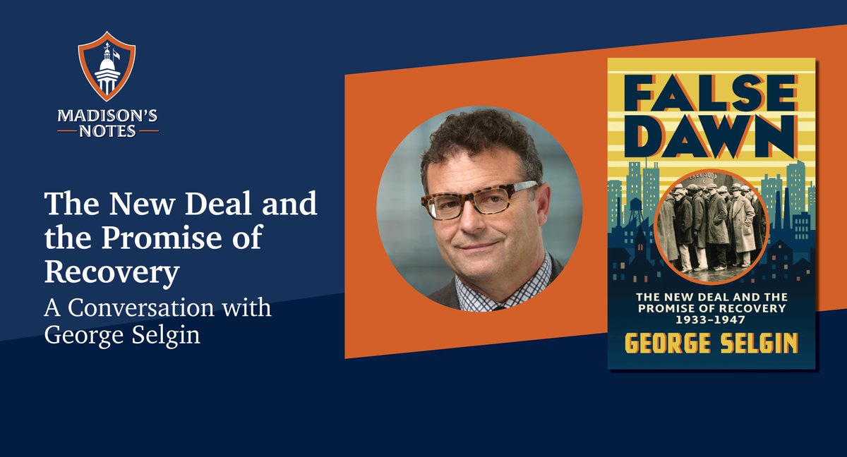 🎙️ New Podcast Episode! 🎙️ 

This week features George Selgin, senior fellow and director emeritus at the Cato Institute to discuss his recent book, "False Dawn: The New Deal and the Promise of Recovery, 1933–1947" (Chicago UP, April 2025).

We investigate how the United States