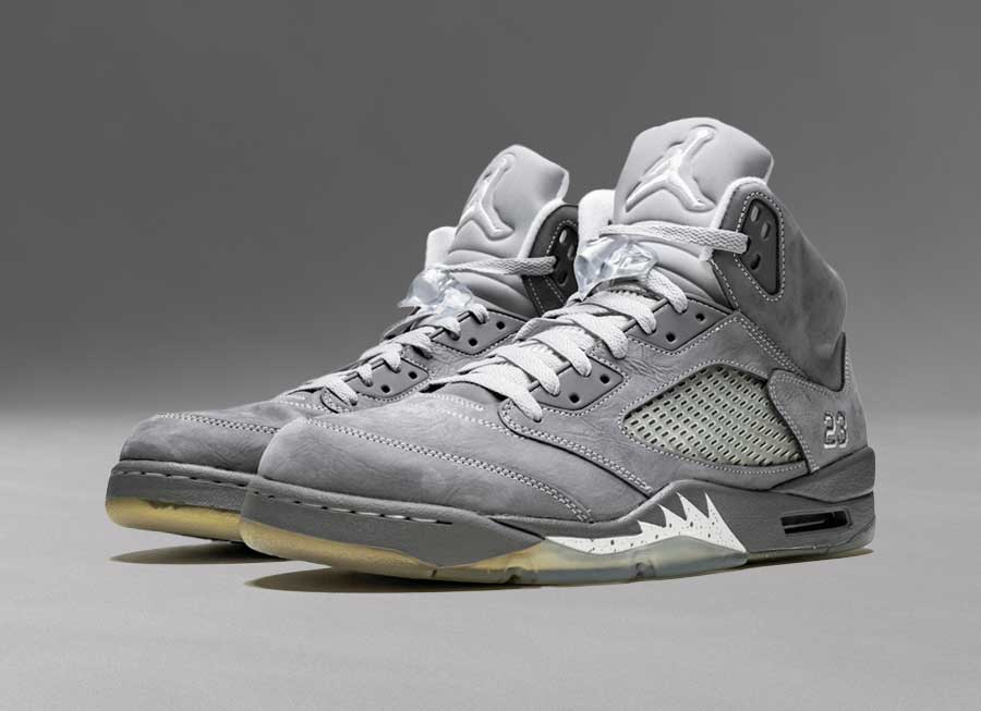 nicekicks's tweet image. Air Jordan 5 “Wolf Grey” is expected to release on January 10, 2026 per @zSneakerHeadz 
Who's ready for this retro? 👀