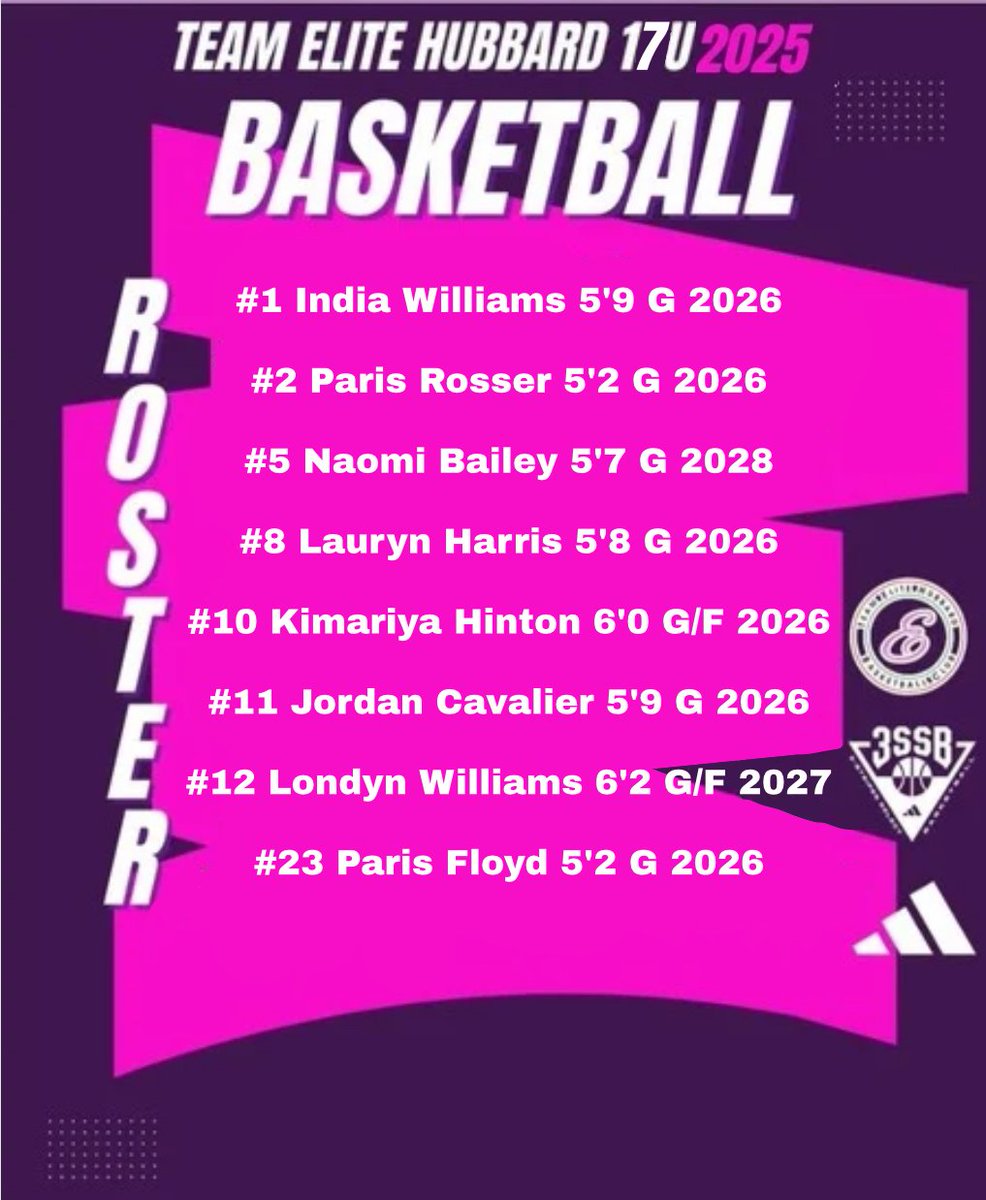 Chris Patterson (@cpattjojo) on Twitter photo Check out Team Elite Hubbard 3SGB in Greensboro NC this weekend. <a href="/Indiaicecold/">India Williams</a> <a href="/luh_xxparis/">Paris Rosser</a> <a href="/kikihinton3/">Kimariya Hinton</a> <a href="/NaomiM_Bailey/">Naomi Bailey</a> <a href="/InsiderExposure/">InsiderExposure</a> <a href="/SandysSpiel/">Sandy's Spiel</a> <a href="/Redfresh211/">Rico Williams</a> Check out Team Elite Hubbard 3SGB in Greensboro NC this weekend. <a href="/Indiaicecold/">India Williams</a> <a href="/luh_xxparis/">Paris Rosser</a> <a href="/kikihinton3/">Kimariya Hinton</a> <a href="/NaomiM_Bailey/">Naomi Bailey</a> <a href="/InsiderExposure/">InsiderExposure</a> <a href="/SandysSpiel/">Sandy's Spiel</a> <a href="/Redfresh211/">Rico Williams</a>
