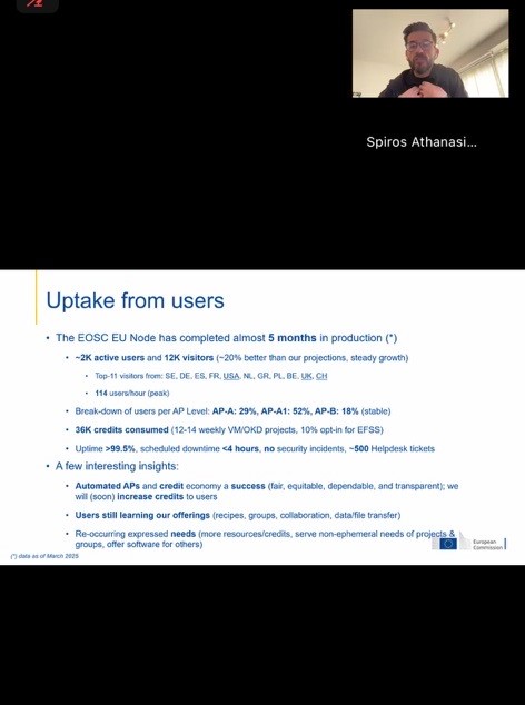 On 13th of May 2025 #DataGEMS representatives participated in the webinar dedicated to #EOSC EU Node. The webinar organised by NOAD-GR &amp; NOAD-CY with support from <a href="/athenaRICinfo/">Athena RC</a>  &amp; University of Cyprus Library.
🔗For more information: linkedin.com/feed/update/ur…
