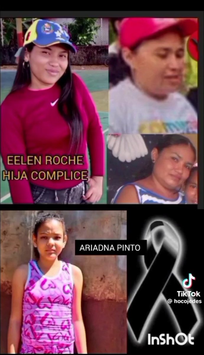 Iris Margarita Roche Camacho y su hija Elen Roche.

Denunciaron a Ariadna Pinto al SEBIN, por problemas vecinales.

Ellas deben responder!
