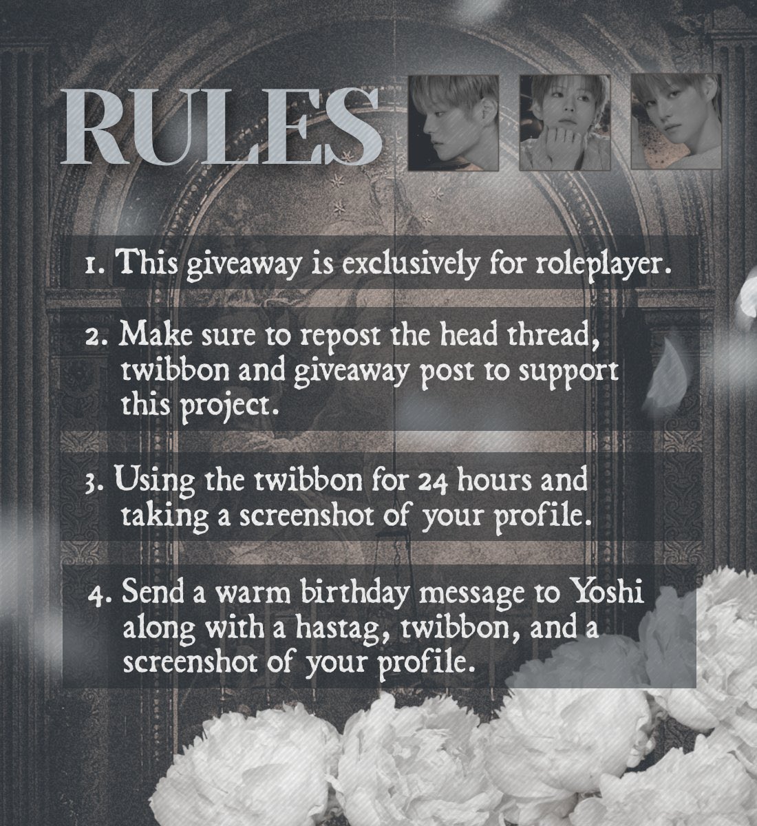 𝑿𝑿𝑽 ⋮ ─── Every majestic assembly holds its bounty. Within the scrolls and celebration dwells a promise. “gifts” for the elegant, “prizes” for the dignified. A sharp eye and poised stride are all you need. And, the 𝚌𝚛𝚘𝚠𝚗 𝚘𝚏 𝚏𝚘𝚛𝚝𝚞𝚗𝚎 could be yours.ᐟ