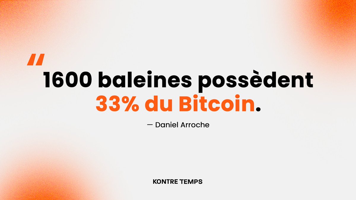 1600 baleines détiennent un tiers des BTC en circulation.

📍Disponible ici :  smartlink.ausha.co/kontretemps/in…

#kontreTemps #crypto