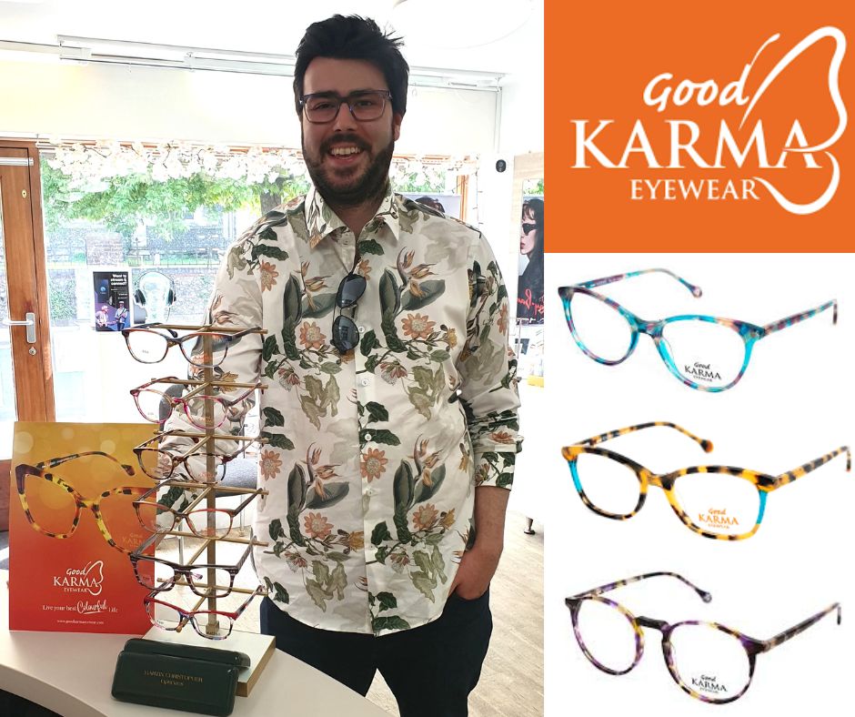 Our patient is looking amazing in their new Good Karma frames! Thank you for modeling them so well!
#GoodKarmaFrames #MCopticians #LookingGood #Attleborough #SupportLocalBusinesses
