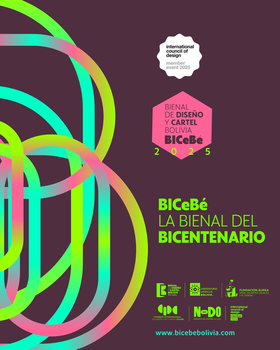 FELICIDADES A TODOS LOS SELECCIONADOS
Congratulations to all shortlisted designers.
bicebebolivia.com

Convocatoria Internacional de Carteles
International Poster Call
.
#bicebe2025 #lacreatividadgobierna #bicebeepicentrocreativo #vivalabicebe
