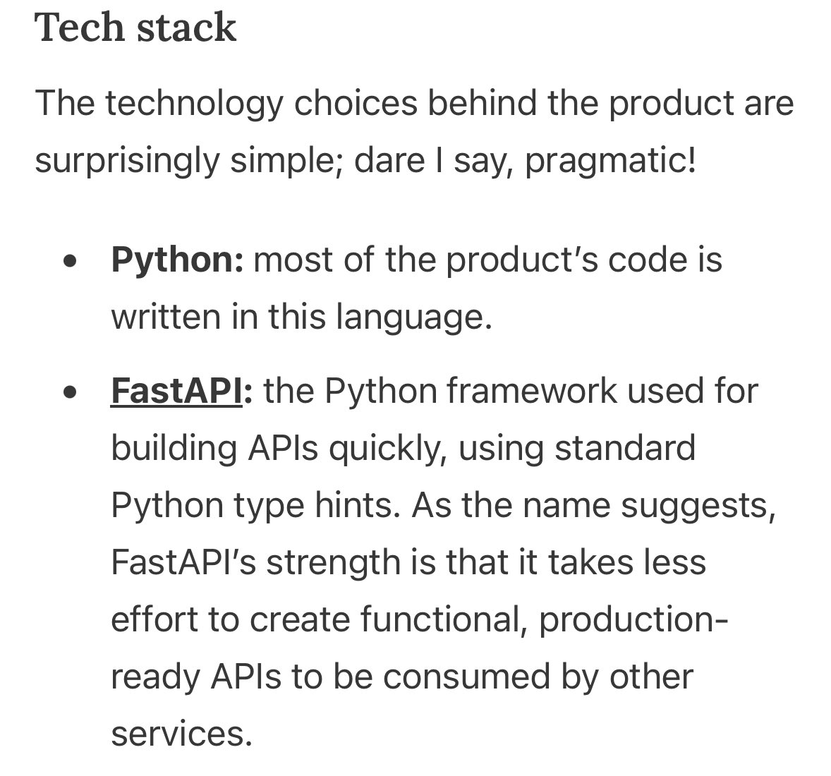 nrehiew_'s tweet image. OpenAI uses FastAPI to serve ChatGPT and you’re complaining about Python and how FastAPI cannot support your 10 user CRUD app
