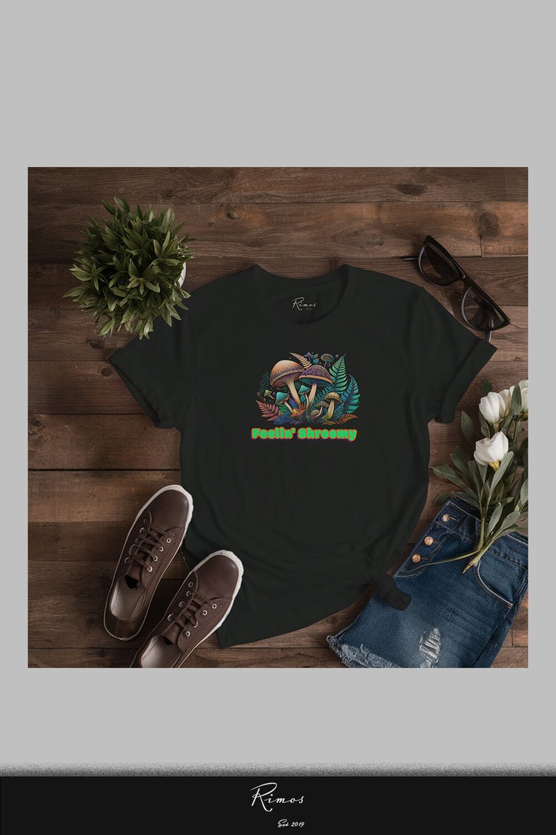 RimosDesigns's tweet image. Feelin' shroomy? This vibrant mushroom tee is trippy, earthy, and fun. 

#MushroomCore #TrippyFashion #ForestVibes 

Shop Now etsy.com/listing/430026…