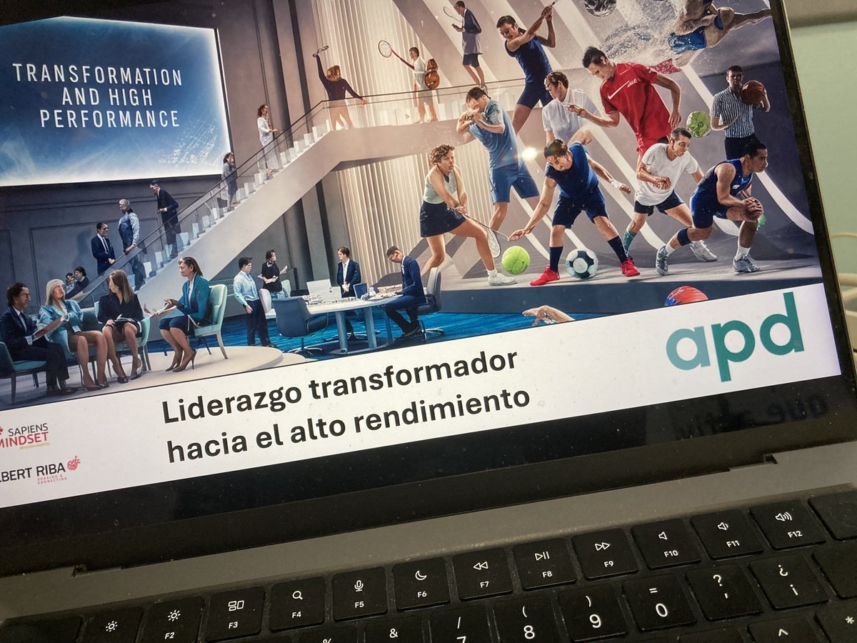 Liderazgo transformador hacia el Alto Rendimiento
#PeopleManagementSkills

Fantástica mañana de formación en <a href="/APDasociacion/">APD</a>  #Cataluña <a href="/aitorgalisteo/">Aitor Galisteo</a>  donde hemos compartido reflexiones el liderazgo en las organizaciones y la apuesta por la transformación y el alto rendimiento