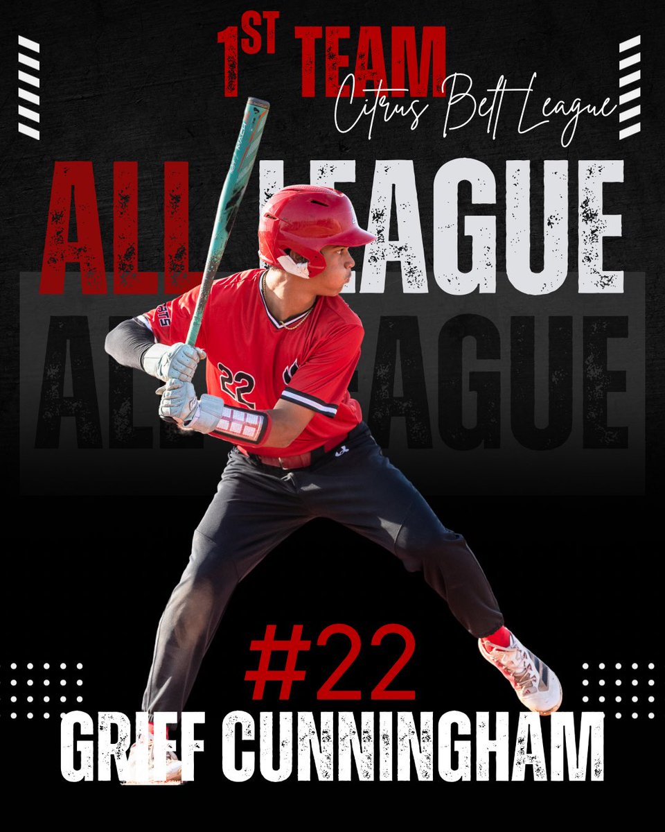 Congratulations to these Wildcats for earning All-CBL honors:
1st Team 
Sr P Cash Dabbs 
Jr P Caleb Jamroz
Sr 3b Azael Hernandez
Sr SS Griffin Cunningham