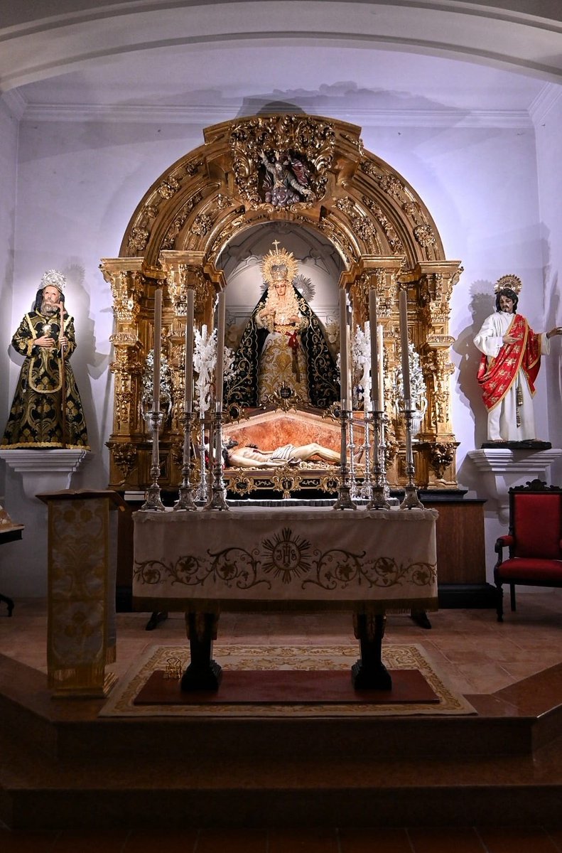 🕯 CULTOS | La Misa de Hermandad de mayo se celebrará el domingo 25, a las 13:00h., en la ermita. Durante la misma se celebrará la Función en honor al Sto. Cristo del Calvario, y se ofrecerá como acción de gracias por la Estación de Penitencia del Viernes Santo. #CofradíasMLG