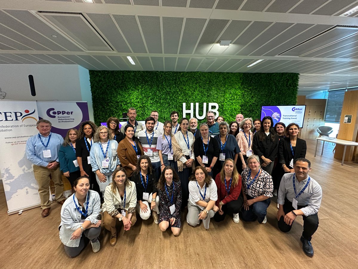 probation_irl's tweet image. Probation Staff past and present are in Lisbon this week as part of a @CopperInitiati1 transaction training programme around volunteering in the field of justice by empowering volunteers, civil society organisations, and professionals to engage in probation-related activities.