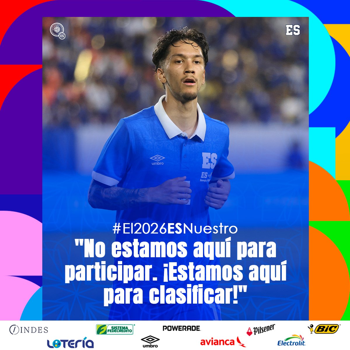 💪 | #𝐄𝐥𝟐𝟎𝟐𝟔𝐄𝐒𝐍𝐮𝐞𝐬𝐭𝐫𝐨 

Cerremos nuestro boleto a la siguiente fase en nuestra casa, con nuestra gente, en nuestro estadio 🏟️ #LaSelecta juega este 10 de junio en el Cuscatlán

🎫 ⬅ Adquiere ya tu boleto en SMARTTICKET.FUN y en puntos de venta físicos