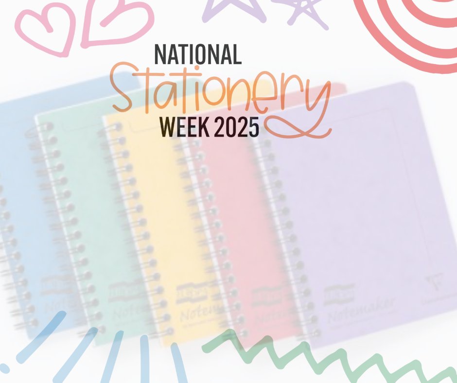 As it is #NationalStationeryWeek we are shining the spotlight on notebooks today!

You can see our selection of notebooks in our online shop: bit.ly/4lpgvn7 

Your discount code is NATSTAT25 for 10% off all stationery products this week!

#NatStatWeek #ForEveryHand