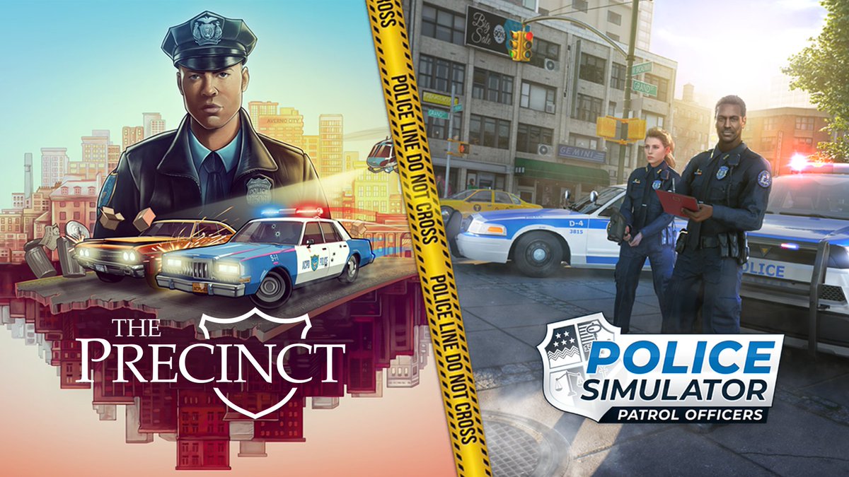 The Precinct - COMING MAY 13TH (@theprecinctgame) on Twitter photo ๐ The streets are so full of crime that they need a double patrol!
๐ข Weโre excited to announce the Police Code 3 bundle, bringing together The Precinct and Police Simulator: Patrol Officers!
๐ฎ Check the bundle here: bit.ly/4knMLpE
#ThePrecinct ๐ <a href="/PolSimulator/">Police Simulator</a> ๐ The streets are so full of crime that they need a double patrol!
๐ข Weโre excited to announce the Police Code 3 bundle, bringing together The Precinct and Police Simulator: Patrol Officers!
๐ฎ Check the bundle here: bit.ly/4knMLpE
#ThePrecinct ๐ <a href="/PolSimulator/">Police Simulator</a>